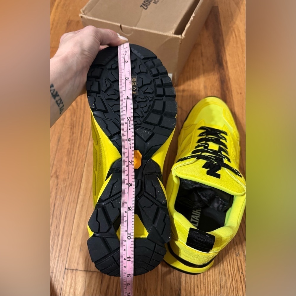 Zadig & Voltaire Yellow Trainers size 41 - Picture 9 of 11